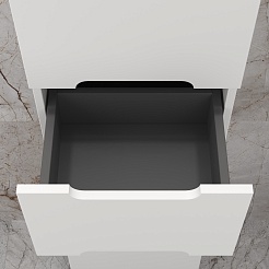 Style Line Шкаф пенал Матис 36 Plus белый матовый – фотография-5